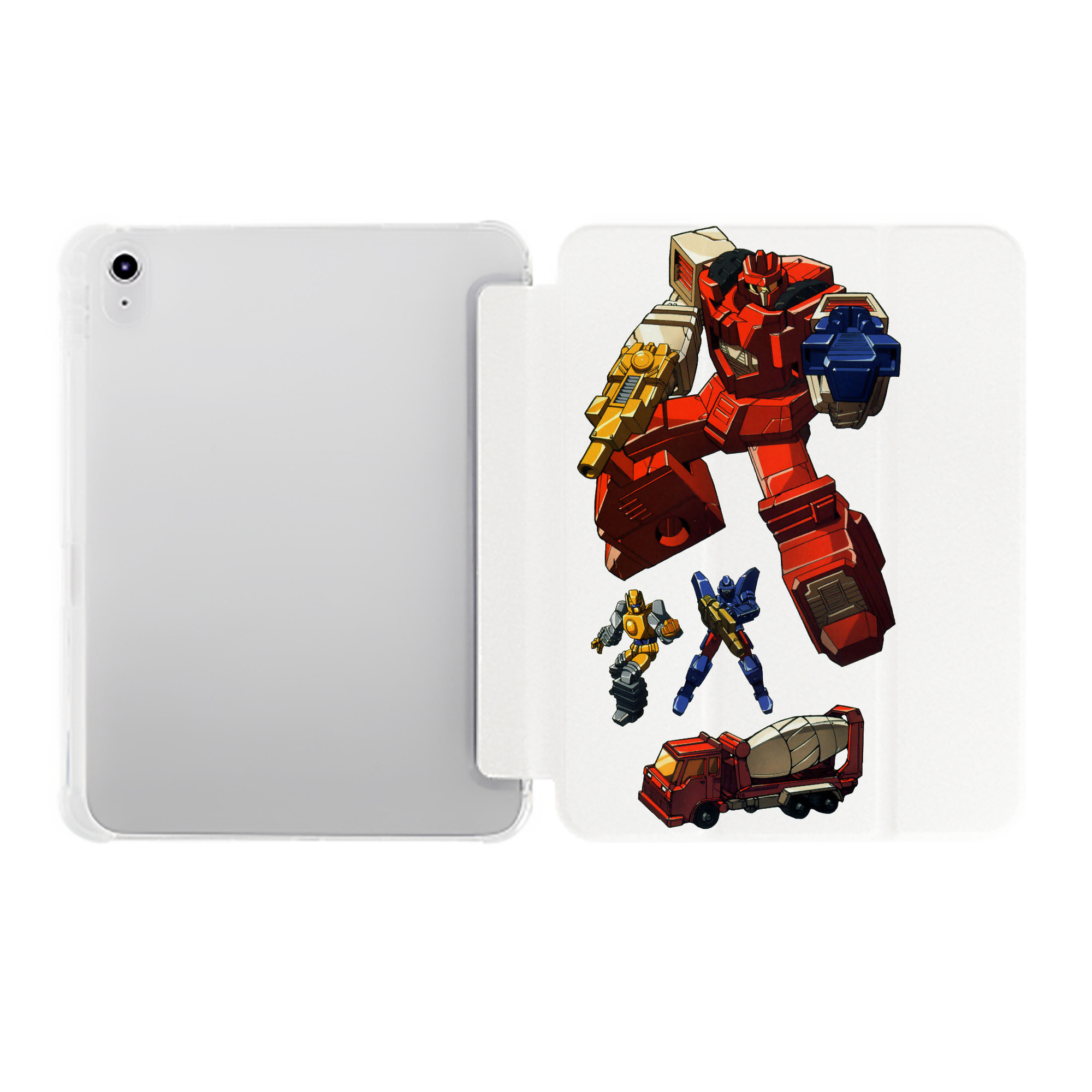 （画像用）  IPad ケース ペン収納付き 三つ折りスタンド PUレザー×シリコン 対応機種9.5/10.5/10.9インチ